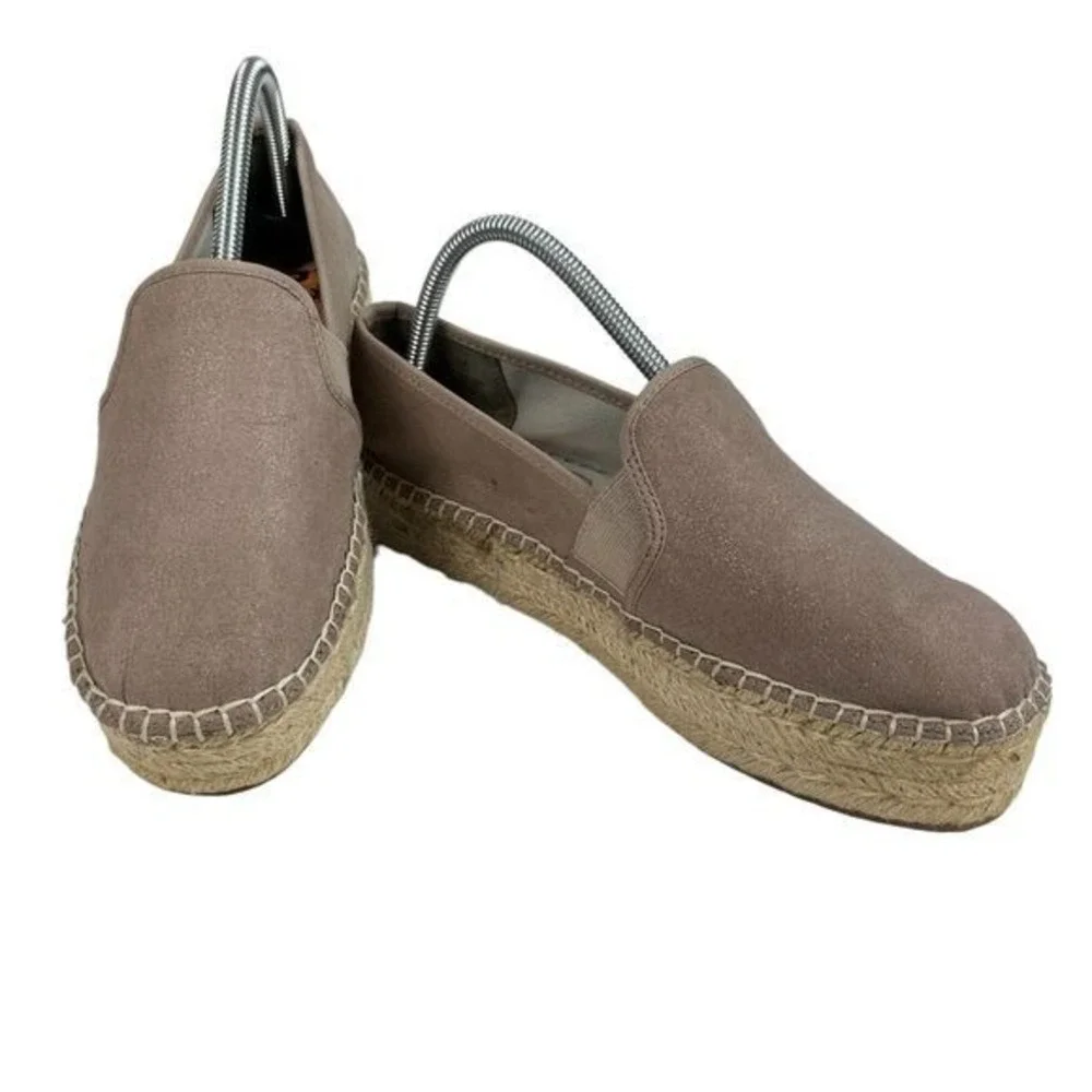 Circus by Sam Edelman Christina Womens 9.5 Platform Espadrille‎ Jute-Wrapped